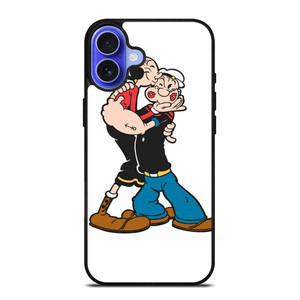 POPEYE AND OLIVE LOVE iPhone 16 Case Cover POPEYE AND OLIVE LOVE iPhone 16 Case Cover