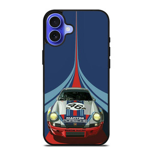 PORSCHE MARTINI RACING CAR LOGO 46 iPhone 16 Case Cover PORSCHE MARTINI RACING CAR LOGO 46 iPhone 16 Case Cover