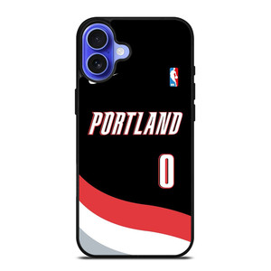 PORTLAND TRAIL BLAZERS NBA NIKE iPhone 16 Case Cover PORTLAND TRAIL BLAZERS NBA NIKE iPhone 16 Case Cover