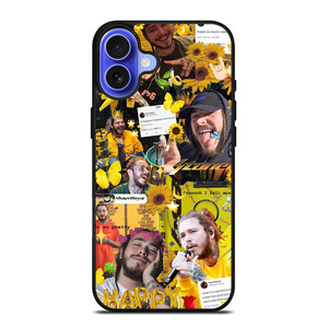 POST MALONE COLLAGE iPhone 16 Case Cover