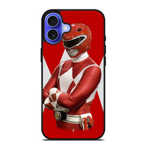 POWER RANGERS RED iPhone 16 Case Cover POWER RANGERS RED iPhone 16 Case Cover
