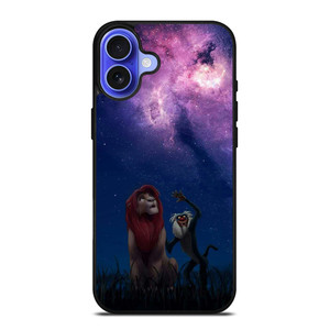 RAFIKI LION KING GALAXY DISNEY iPhone 16 Case Cover RAFIKI LION KING GALAXY DISNEY iPhone 16 Case Cover