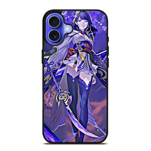 RAIDEN SHOGUN GENSHIN IMPACT GAME iPhone 16 Case Cover RAIDEN SHOGUN GENSHIN IMPACT GAME iPhone 16 Case Cover