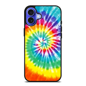 RAINBOW TIE DYE PATTERN iPhone 16 Case Cover