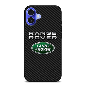 RANGE ROVER LAND ROVER CARBON iPhone 16 Case Cover RANGE ROVER LAND ROVER CARBON iPhone 16 Case Cover