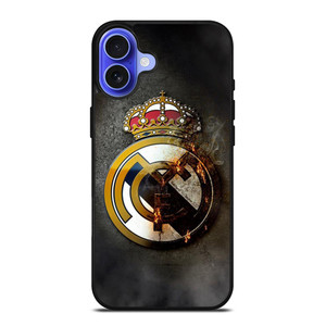 REAL MADRID EMBLEM iPhone 16 Case Cover REAL MADRID EMBLEM iPhone 16 Case Cover
