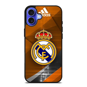 REAL MADRID FOOTBALL CLUB iPhone 16 Case Cover REAL MADRID FOOTBALL CLUB iPhone 16 Case Cover