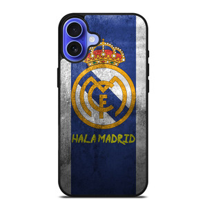 REAL MADRID HALA MADRID iPhone 16 Case Cover REAL MADRID HALA MADRID iPhone 16 Case Cover