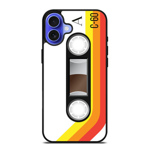 RETRO CASETTE TAPE iPhone 16 Case Cover RETRO CASETTE TAPE iPhone 16 Case Cover