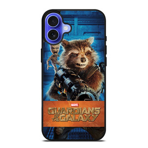 ROCKET RACCOON AND GROOT iPhone 16 Case Cover ROCKET RACCOON AND GROOT iPhone 16 Case Cover
