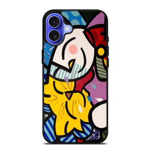 ROMERO BRITTO iPhone 16 Case Cover ROMERO BRITTO iPhone 16 Case Cover