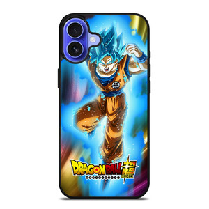 SAIYAN BLUE GOKU DRAGON BALL SUPER iPhone 16 Case Cover