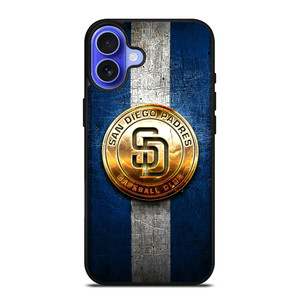 SAN DIEGO PADRES GOLD LOGO iPhone 16 Case Cover SAN DIEGO PADRES GOLD LOGO iPhone 16 Case Cover