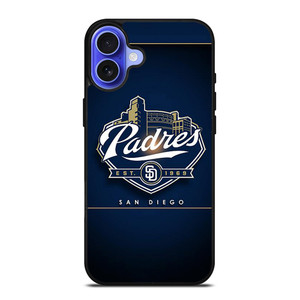 SAN DIEGO PADRES MLB iPhone 16 Case Cover SAN DIEGO PADRES MLB iPhone 16 Case Cover