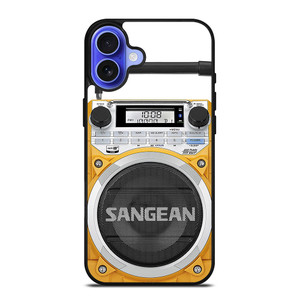 SANGEAN JOBSITE RADIO iPhone 16 Case Cover SANGEAN JOBSITE RADIO iPhone 16 Case Cover