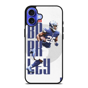 SAQUON BARKLEY NEW YORK GIANTS NFL iPhone 16 Case Cover SAQUON BARKLEY NEW YORK GIANTS NFL iPhone 16 Case Cover