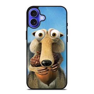 SCRAT THE SQUIRREL ICE AGE iPhone 16 Case Cover