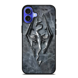 SKYRIM LOGO ELDER SCROLLS iPhone 16 Case Cover SKYRIM LOGO ELDER SCROLLS iPhone 16 Case Cover