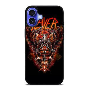 SLAYER HARDCORE BAND iPhone 16 Case Cover SLAYER HARDCORE BAND iPhone 16 Case Cover