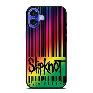 SLIPKNOT BARCODE iPhone 16 Case Cover SLIPKNOT BARCODE iPhone 16 Case Cover
