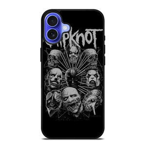 SLIPKNOT GROUP METAL BAND iPhone 16 Case Cover SLIPKNOT GROUP METAL BAND iPhone 16 Case Cover