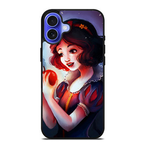 SNOW WHITE AND APPLE DISNEY iPhone 16 Case Cover SNOW WHITE AND APPLE DISNEY iPhone 16 Case Cover
