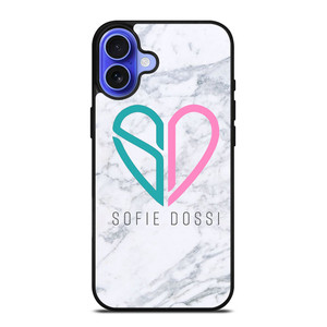 SOFIE DOSSI MARBELE LOGO iPhone 16 Case Cover SOFIE DOSSI MARBELE LOGO iPhone 16 Case Cover