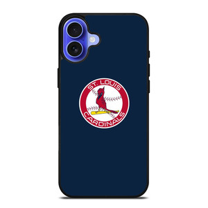 ST LOUIS CARDINALS LOGO BASEBALL TEAM EMBLEM iPhone 16 Case Cover ST LOUIS CARDINALS LOGO BASEBALL TEAM EMBLEM iPhone 16 Case Cover