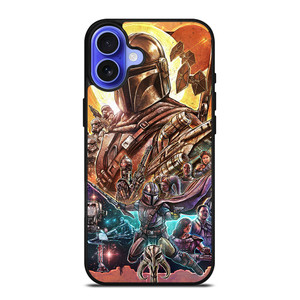 STAR WARS MANDALORIAN COLLAGE iPhone 16 Case Cover