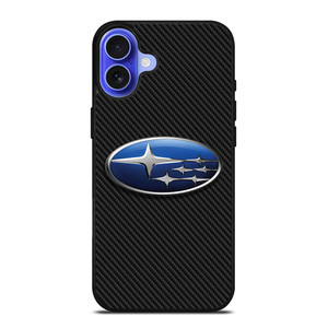 SUBARU CARBON LOGO iPhone 16 Case Cover SUBARU CARBON LOGO iPhone 16 Case Cover