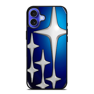 SUBARU ZOOMED LOGO iPhone 16 Case Cover SUBARU ZOOMED LOGO iPhone 16 Case Cover