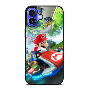 SUPER MARIO KART BROSS NINTENDO iPhone 16 Case Cover SUPER MARIO KART BROSS NINTENDO iPhone 16 Case Cover