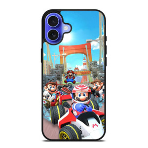 SUPER MARIO KART GAMES NINTENDO iPhone 16 Case Cover