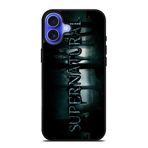 SUPERNATURAL LOGO iPhone 16 Case Cover SUPERNATURAL LOGO iPhone 16 Case Cover