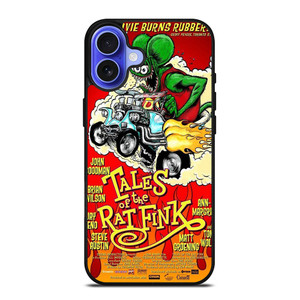 TALES OF THE RAT FINK iPhone 16 Case Cover TALES OF THE RAT FINK iPhone 16 Case Cover
