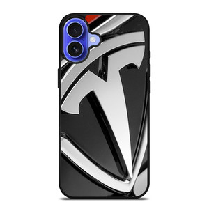 TESLA MOTOR EMBLEM LOGO iPhone 16 Case Cover TESLA MOTOR EMBLEM LOGO iPhone 16 Case Cover