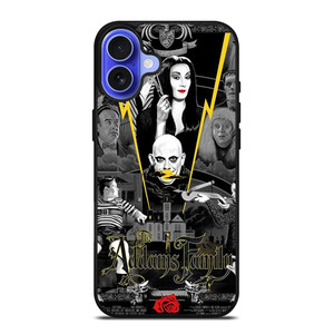 THE ADDAMS FAMILY POSTER iPhone 16 Case Cover THE ADDAMS FAMILY POSTER iPhone 16 Case Cover