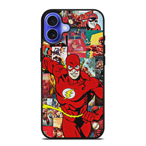 THE FLASCH CLASSIC DC COMICS RETRO iPhone 16 Case Cover