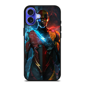 THE FLASH DC SUPER HERO iPhone 16 Case Cover THE FLASH DC SUPER HERO iPhone 16 Case Cover