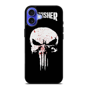 THE PUNISHER MARVEL LOGO iPhone 16 Case Cover THE PUNISHER MARVEL LOGO iPhone 16 Case Cover