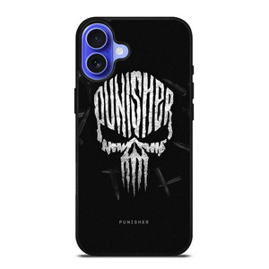 THE PUNISHER SKULL LOGO FRANK CASTLE MARVEL iPhone 16 Case Cover THE PUNISHER SKULL LOGO FRANK CASTLE MARVEL iPhone 16 Case Cover
