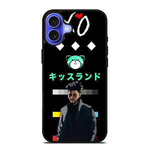 THE WEEKND XO KISSLAND iPhone 16 Case Cover THE WEEKND XO KISSLAND iPhone 16 Case Cover