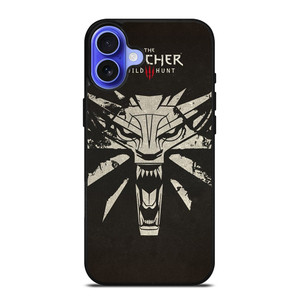 THE WITCHER WILD HUNT LOGO iPhone 16 Case Cover THE WITCHER WILD HUNT LOGO iPhone 16 Case Cover