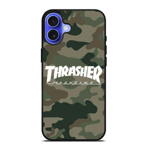 THRASHER SKATEBOARD MAGAZINE CAMO iPhone 16 Case Cover THRASHER SKATEBOARD MAGAZINE CAMO iPhone 16 Case Cover