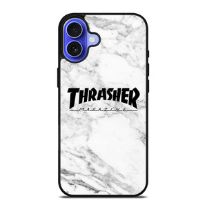 THRASHER SKATEBOARD MAGAZINE LOGO MARBLE iPhone 16 Case Cover