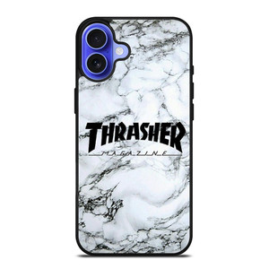 THRASHER SKATEBOARD MAGAZINE MARBLE iPhone 16 Case Cover THRASHER SKATEBOARD MAGAZINE MARBLE iPhone 16 Case Cover