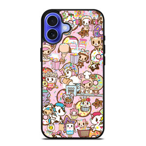 TOKIDOKI DONUTELLA COLLAGE iPhone 16 Case Cover