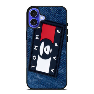 TOMMY HILFIGER JEANS BAPE APE iPhone 16 Case Cover TOMMY HILFIGER JEANS BAPE APE iPhone 16 Case Cover