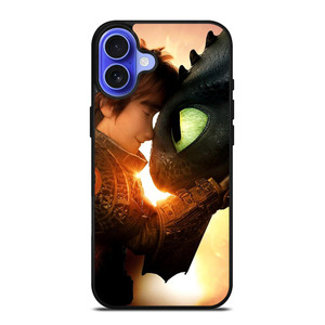 TOOTHLESS AND HICCUP TRAIN YOUR DRAGON iPhone 16 Case Cover TOOTHLESS AND HICCUP TRAIN YOUR DRAGON iPhone 16 Case Cover