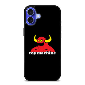 TOY MACHINE SKATEBOARD LOGO iPhone 16 Case Cover